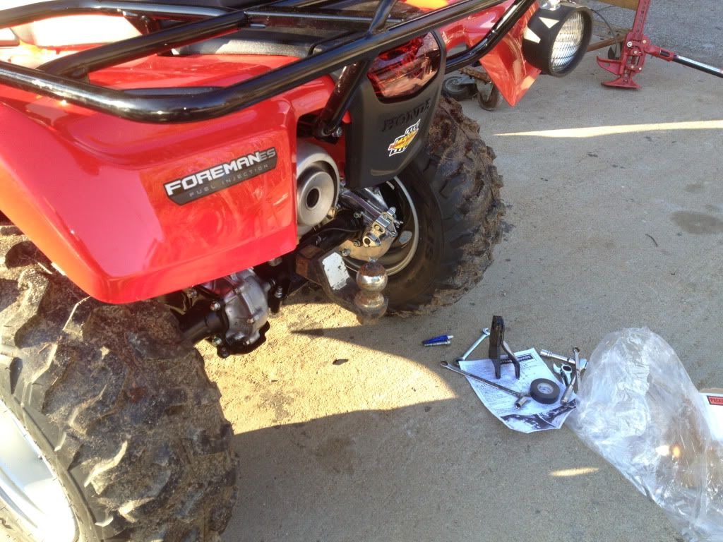 2012 Foreman receiver hitch STRONGMADE Honda Foreman Forums