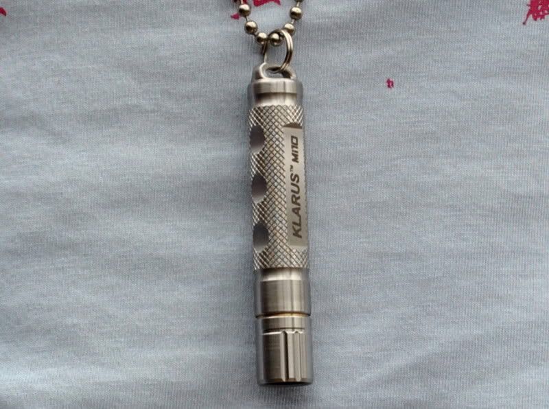 Review Klarus MI10 Stainless Flashlight (AAA)