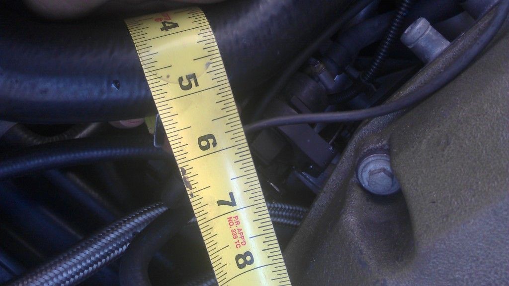 Swollen radiator hoses
