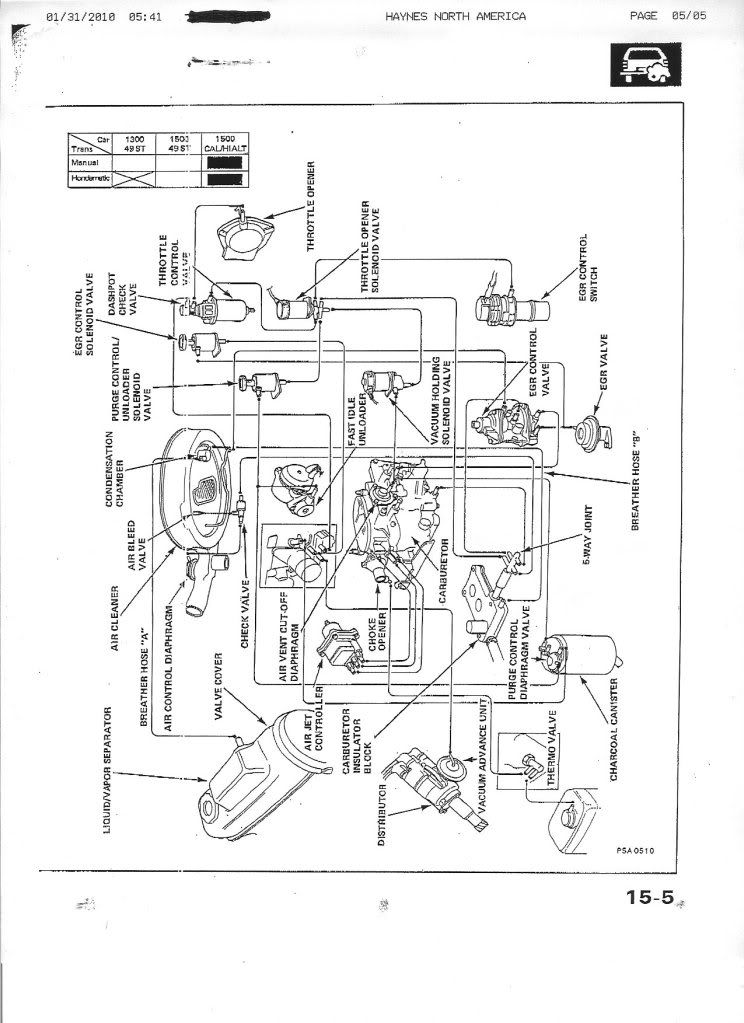 Honda Civic Vacuum Hose Diagram - Drivenheisenberg