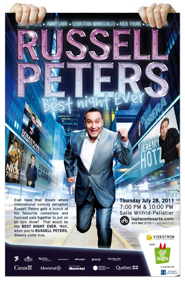 russel peters affiche