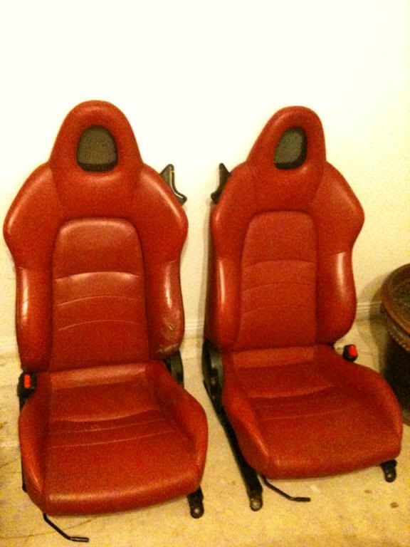 Red S2K Seats