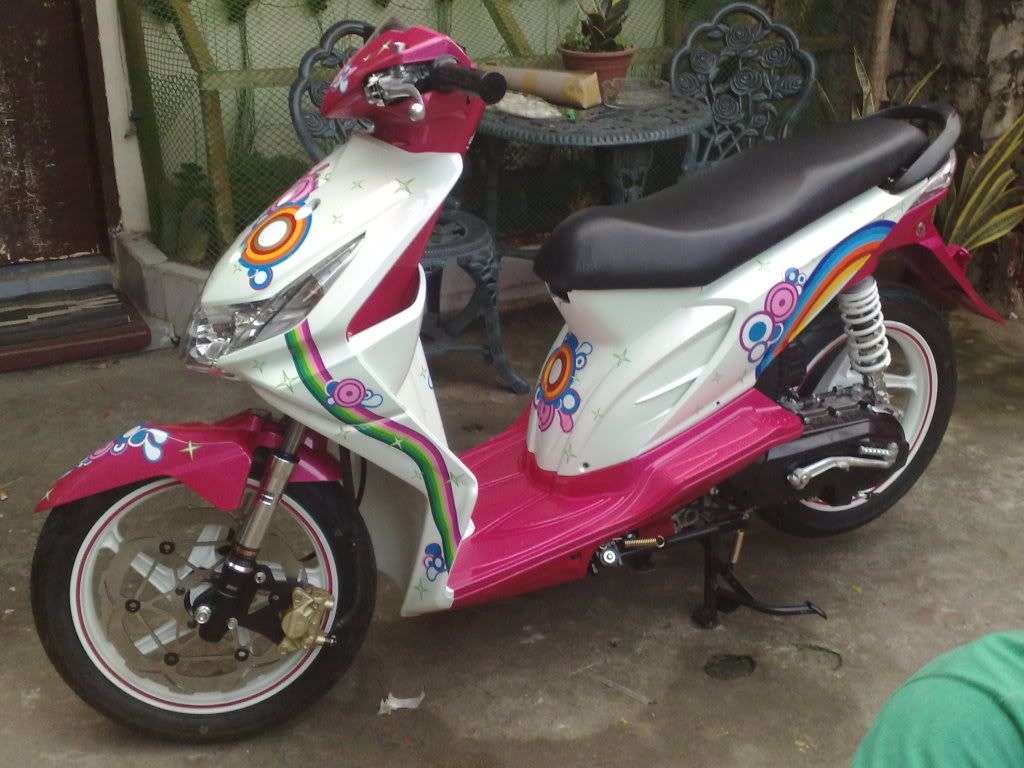 Honda beat scooter modified #7