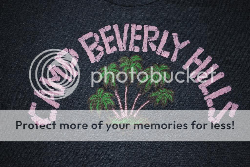 ORIGINAL VINTAGE CAMP BEVERLY HILLS T  SHIRT 1977 S  