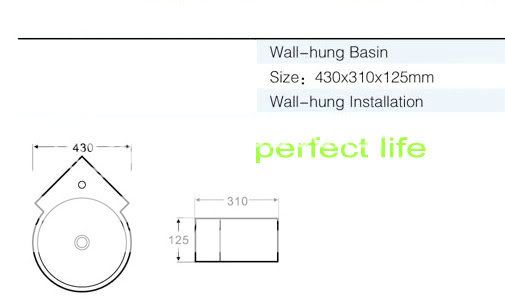 Brand new modern contemporary ceramic vessel sink art basin. Premium 