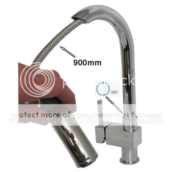 Faucet Basin & Kitchen Pull Out Spray Mixer Tap JN 8535  