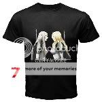 CLAYMORE ANIME BLACK T SHIRT (9 DESIGN)  