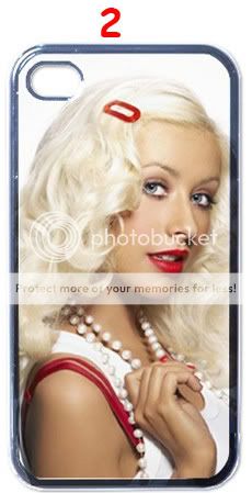 Christina Aguilera iPhone 4 Case