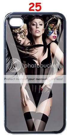 Lady Gaga Fans Custom Design iPhone 4 Case  