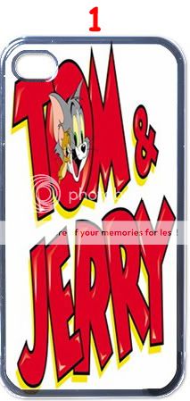 Tom and Jerry Cartoon Apple iPhone 4 Case  