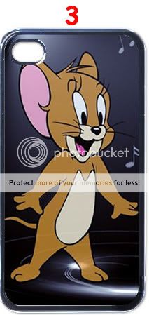 Tom and Jerry Cartoon Apple iPhone 4 Case  