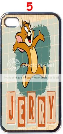 Tom and Jerry Cartoon Apple iPhone 4 Case  