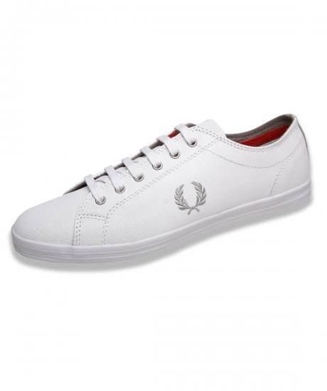 fred perry grey plimsolls